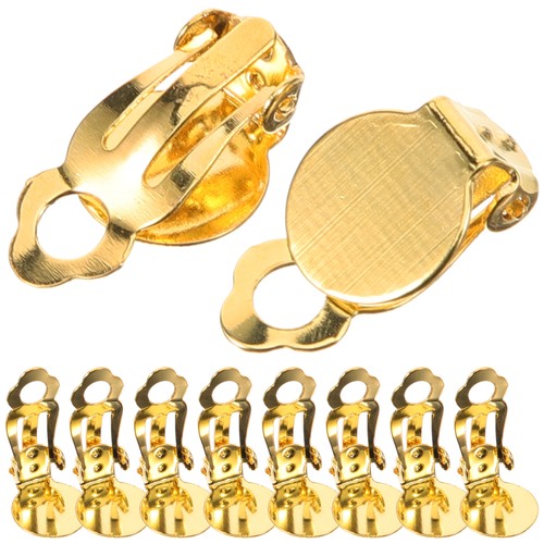 20 Pcs Clip on Earrings Frog Miss Clips for Women Findings Converter - Picture 11 of 30