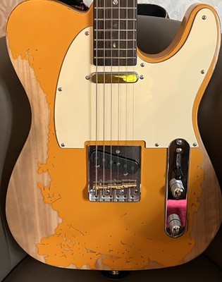 Henry's Telecaster Space TL-1 Yellow Relic