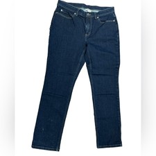 Duluth Trading Company Women s 10 x 29 Dark Wash Jeans Cotton/Poly Spandex Blend