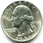 1959-D Silver Washington Quarter !!   Mint State !!