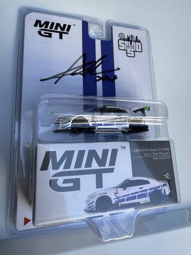 MiniGT GTR R35 Salão Diecast Brazil Limited Edition 1/64 signed | eBay
