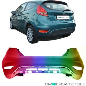 DIEDERICHS Stoßstange Stoßfänger Für FORD Fiesta Mk6 Schrägheck (JA8, JR8) Glatt