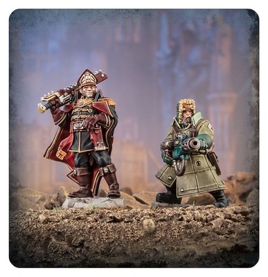 Warhammer 40000: Astra Militarum - Ciaphas Cain & Jurgen NEW