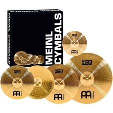 Meinl HCS Complete Cymbal Set with Free 10" Splash
