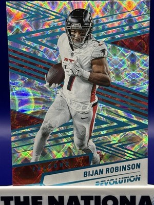 2025 Panini Revolution - Bijan Robinson #122 Future Frame /15