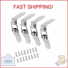 90 Degree Tool Box Hood Locks Latches, Stainless Steel Box Latch Toggle Catch Lo