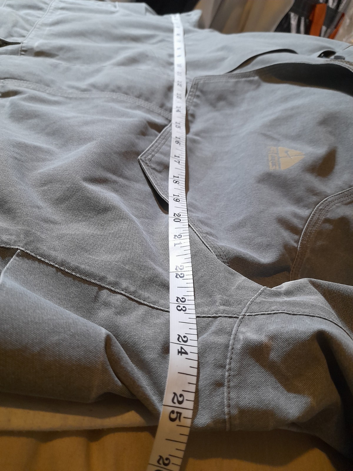 SACAI X NIKE Giacca Nike ACG Storm Fit XL vintage con cappuccio grigio P2P 25 pollici