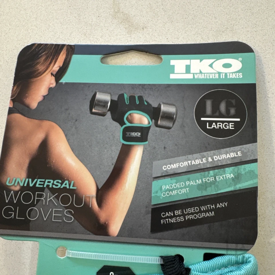 Guantes Entrenamiento Fitness Para Mujer Un Par RBX Tono Zona TKO Dorado Nuevos Talla L Foto 2 de 4