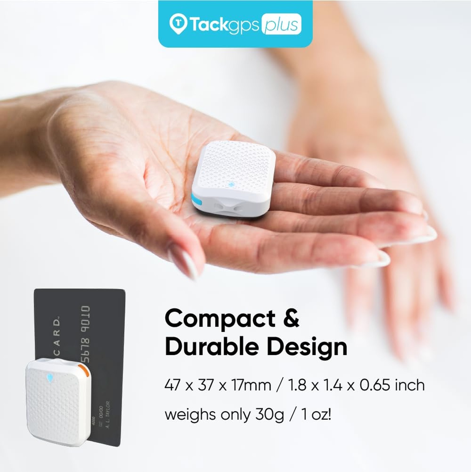 Tack GPS Plus [Lowest Monthly fee| 30 Days Battery Life| FCC Certified] - Chi...