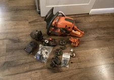 Husqvarna 562xp chainsaw Parts Or Repair Powerhead Only Good Piston Cylinder