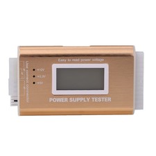 Digital LCD PC Power Supply Tester, 20/24 Pin, 4 PSU for ATX, BTX, ITX, , HD7624