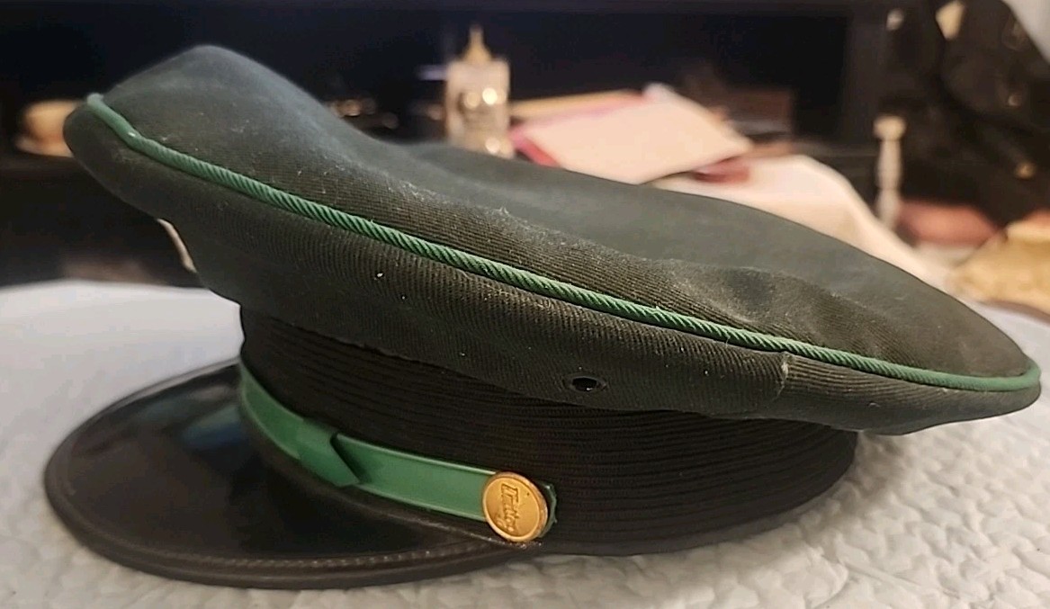 Rare Vintage Cities Service Gas Station Attendant 7 1/4" Sized Hat Unitog Brand