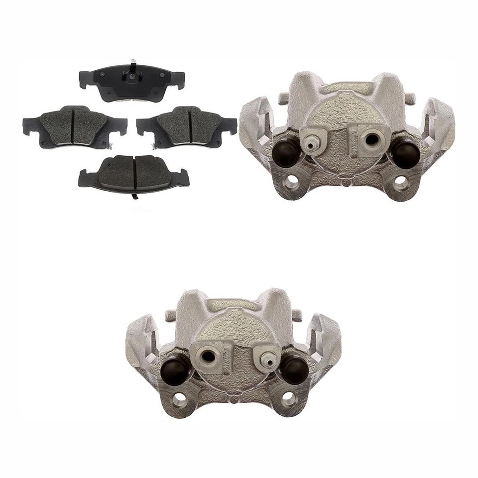 3 Raybestos Rear Brake Pad Brake Caliper Fits Jeep Grand Cherokee 2011 2012 2013 - Image 2 of 4