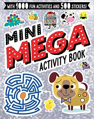 Mini Mega Sticker Book Silver, Make Believe Ideas  Ltd.