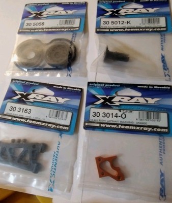 Team X-ray Parts   Brand New. (4 Bags) for T2/T3