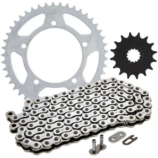 Sprocket Chain Set for Suzuki GSXR600 16/45 Tooth 520 Front Rear Kit Combo