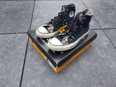 Converse Chuck Taylor All Star Hi Paisley Schwarz US 8.5 EU 42 | Wenig getragen
