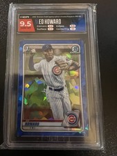 2020 Bowman Chrome Draft Sapphire Edition - Ed Howard #BD-98 (RC)