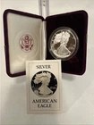 1986-S Proof Silver Eagle Brilliant Uncirculated In Capsule with Box & COA