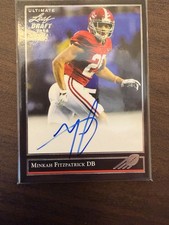 2018 Leaf Ultimate Draft Football Cards 25