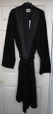 UGG 1096932 Men's Sz XL/2XL Black Heather Robinson Cotton Fleece Robe 148