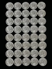 40- 1 oz Silver Buffalo Rounds .999 Fine Silver, 2- Tubes of 20 Rounds
