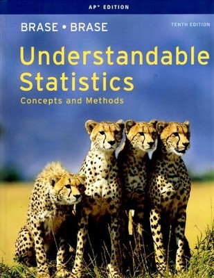 TITLE: UNDERSTANDABLE STATISTICS-AP ED. By Brase Brase - Hardcover **Excellent**
