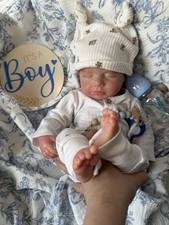 New 100% Premium Silicone Reborn Doll - Weighted Boy -Flexi-Floppy - Very Heavy 