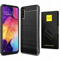 Spacecase Case Carbon FüR Samsung Galaxy A50 Schwarz