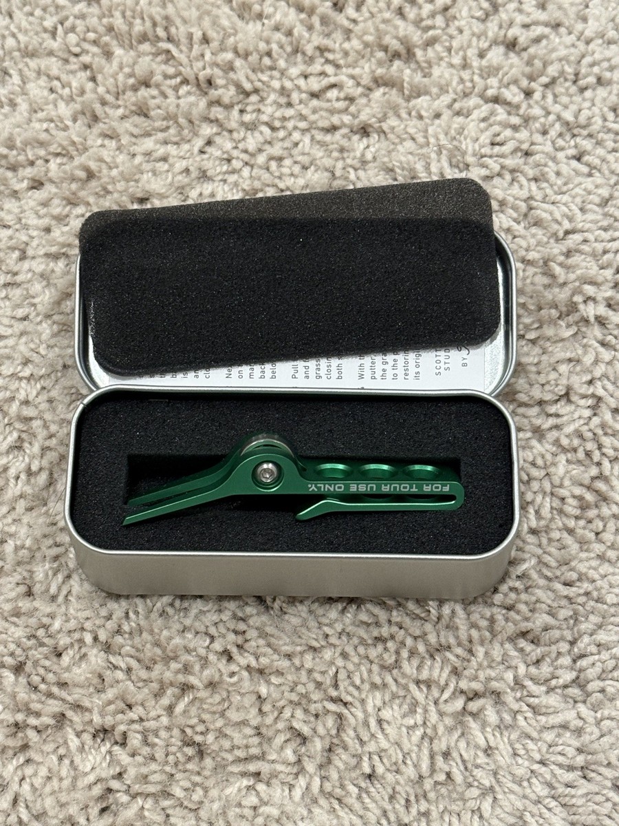 Brand New Scotty Cameron Circle T Roller Pivot Divot Tool - Green