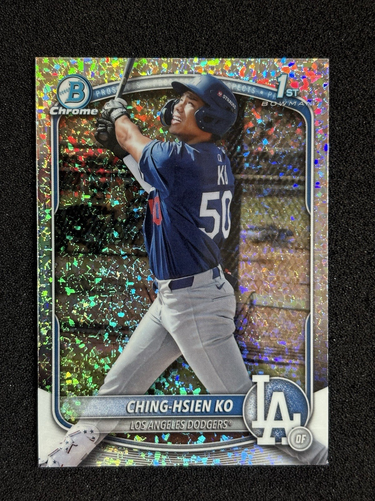 2025 Bowman Chrome Baseball  Mini-Diamonds Ching-Hsien Ko "1st Bowman"