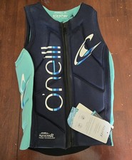 O'Neill Slasher Comp Vest , Aqua/Abyss, Women's 8 