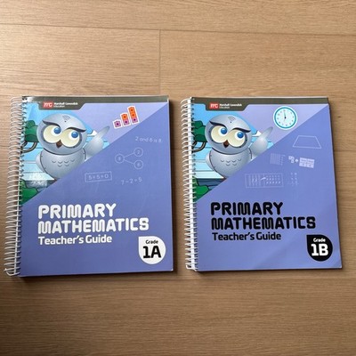 Primary Mathematics 1A and 1B Teachers Guides Homeschool Teachers Singapore