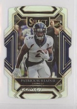 2021 Panini Select Club Level Silver Prizm Die-Cut Patrick Surtain II #285 14h3
