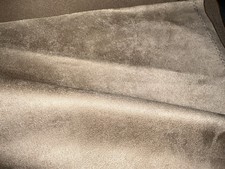 FAUX SUEDE soft nutmeg colour curtains /blinds 288cm x 153cm + 48cm x 110cm