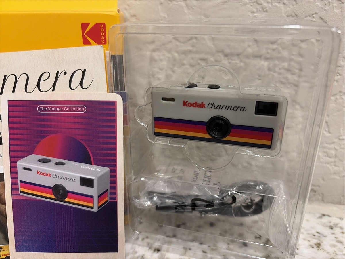 Kodak Charmera 1987 Keychain Digital Camera | Type 3 Rainbow 