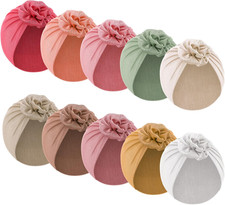 10 Pcs Preemie Baby Hats Cotton Caps