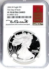 Photo of a 2024-W American Silver Eagle Proof from an eBay listing that sold on Jul 18, 2026