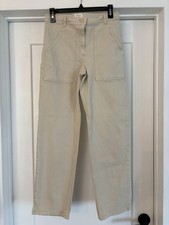 Women  s Aritzia Wilfred Free Modern Utility Pants in Birch Size 4