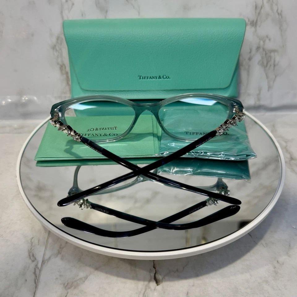 Оправа для очков Tiffany & Co. TF 2144-H-B 8220 52-16-140 опал синяя - Изображение 4 из 4