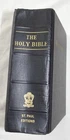 HOLY BIBLE Douay/Confraternity Translation St PaulEditions '63 Illustrated Maps