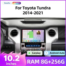 Dasaita Car Stereo for Toyota Tundra 2014-2021 CarPlay BT GPS Touch Screen Radio