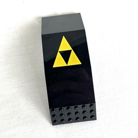 LEGO Black Logo Panel Set 6987 Message-Intercept Base Part