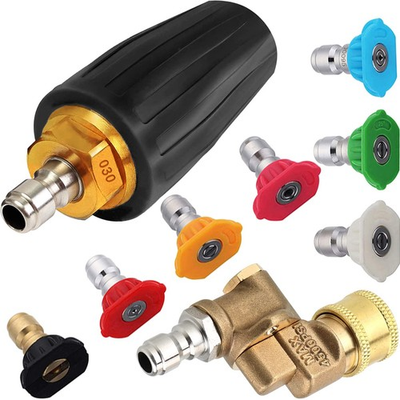 #ad Pressure Washer Rotating Turbo Nozzle Set 3600 PSI 3.0GPM 1 4“ Quick Connect ... $35.52