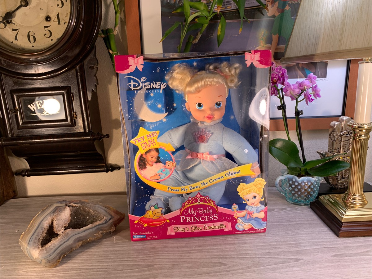 Disney My Baby Princess Hug'n Glow Cinderella RARE Brand NEW