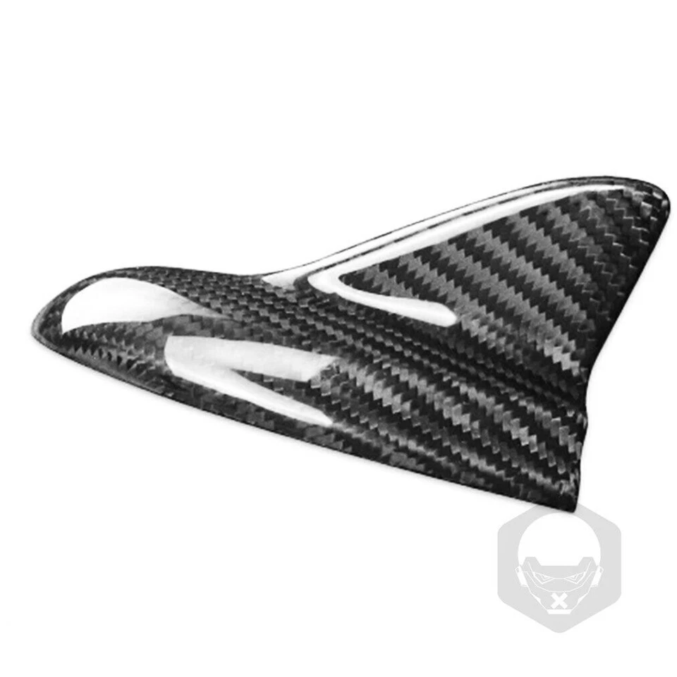 Cubierta aérea de antena de aleta de tiburón de fibra de carbono para Dodge Challenger SRT 15+LHD Foto 2 de 4