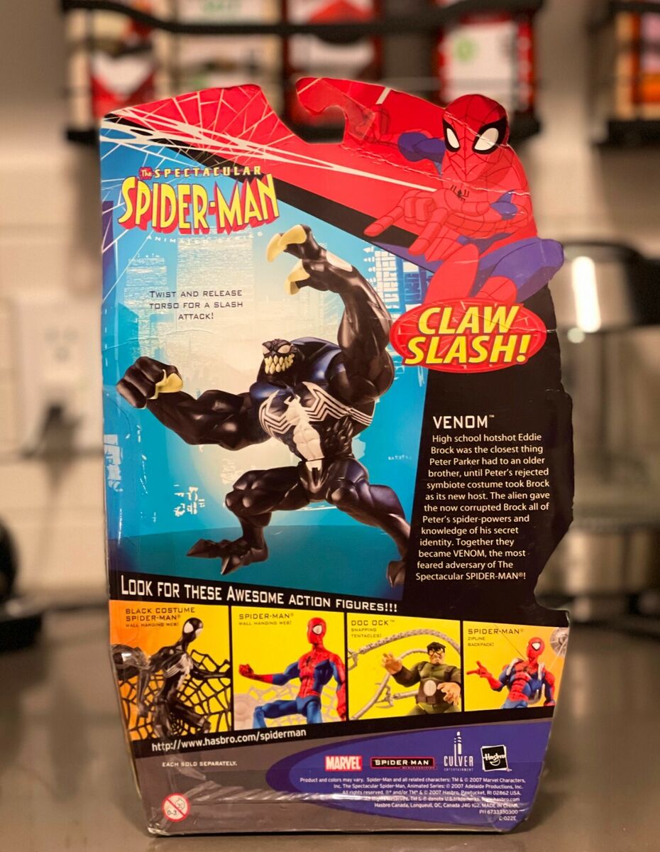 Hasbro Spectacular Spider-Man Venom With Claw Slash Action Hasbro Spectacular Spider-Man Venom With Claw Slash Action