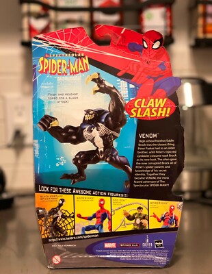 Hasbro Spectacular Spider-Man Venom With Claw Slash Action