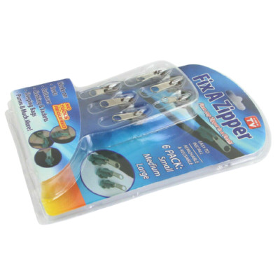 Zip Head Tool Universal Repair Replacement Kit 3Sizes 6Pieces Tools Zipper Fixer