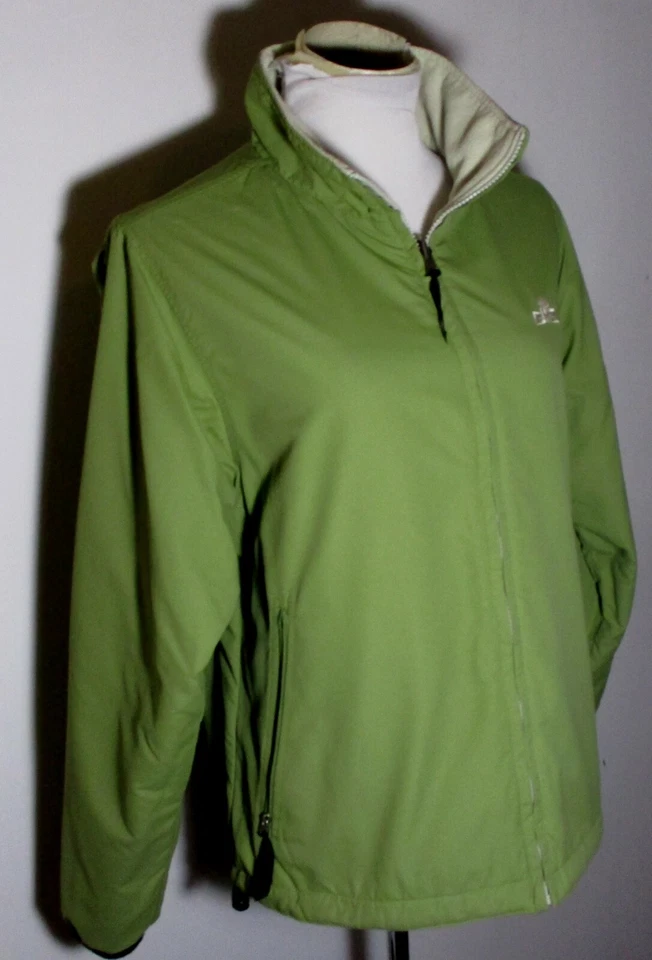 EASTERN MOUNTAIN SPORTS Green Full Zip Reversible Jacket Size L - Image 2 of 4